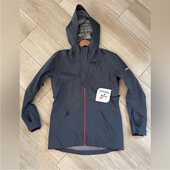 Women's Navy Terracea Ski Shell Jacket - Picture 2 of 8